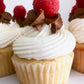 White Chocolate Raspberry - Mcks' Cupcakes in South Florida